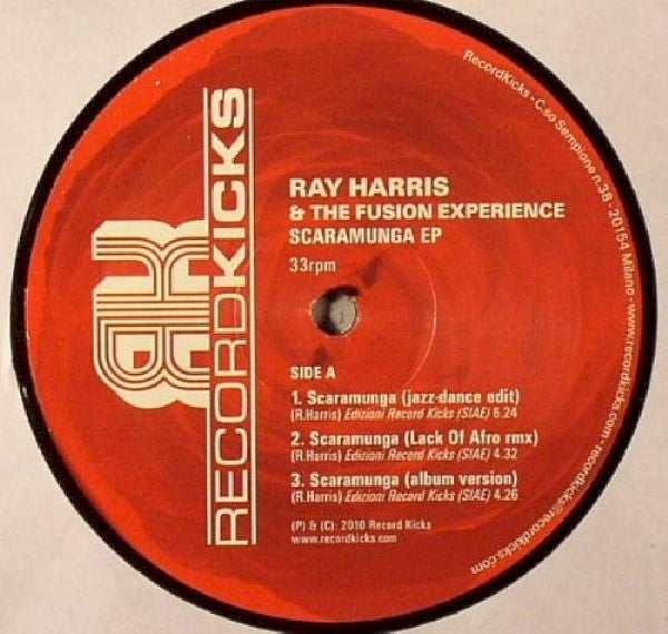 Ray Harris -& The Fusion Experience- - Scaramunga (12-inch)