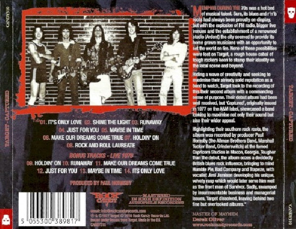Target - Captured (CD) - Discords.nl