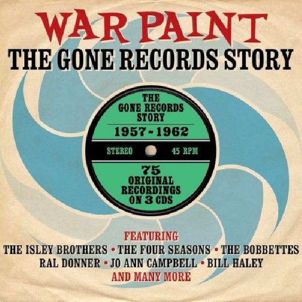 V/A (Various Artists) - War paint - the gone records story 1957-1962 (CD) - Discords.nl