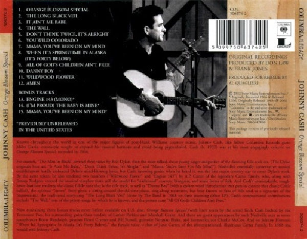 Johnny Cash - Orange blossom special (CD)