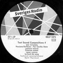 Various - Text-Sound Compositions 4: Stockholm 1969 (LP Tweedehands)