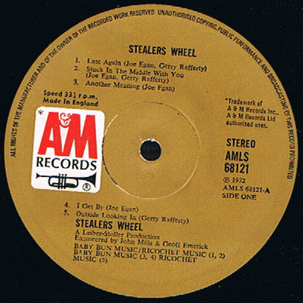 Stealers Wheel - Stealers Wheel (LP Tweedehands)