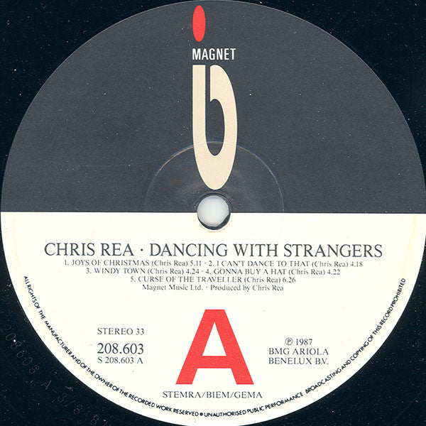Chris Rea - Dancing With Strangers (LP Tweedehands) - Discords.nl
