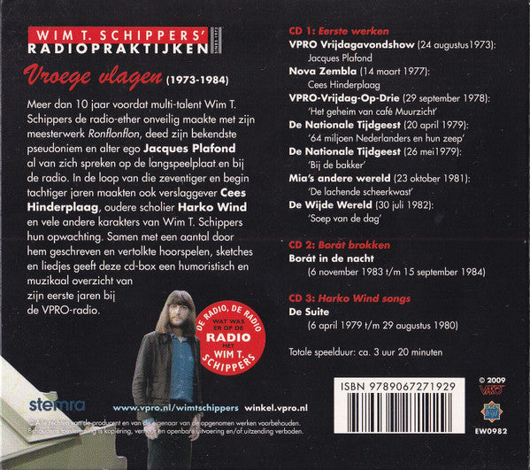 Wim T. Schippers - Vroege Vlagen (1973-1984) (CD Tweedehands)