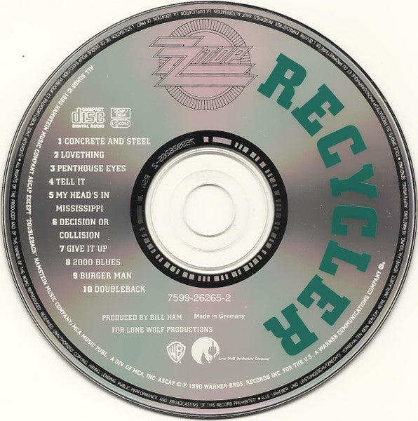 ZZ Top - Recycler (CD)