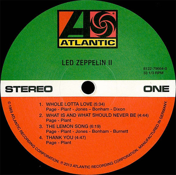 Led Zeppelin - Led Zeppelin II  (LP)