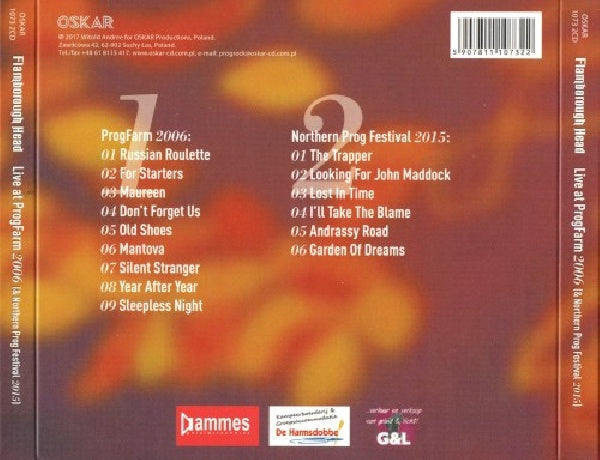 Flamborough Head - Live at progfarm 2006 (CD) - Discords.nl