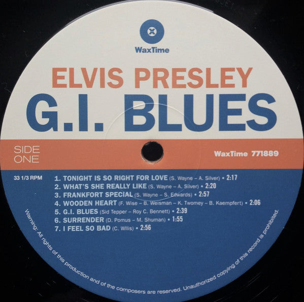 Elvis - G. I. Blues  (LP)