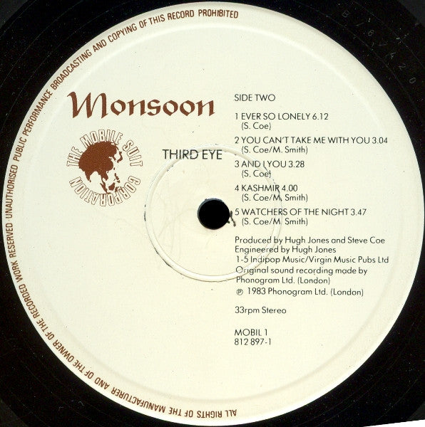 Monsoon - Third Eye (LP Tweedehands)