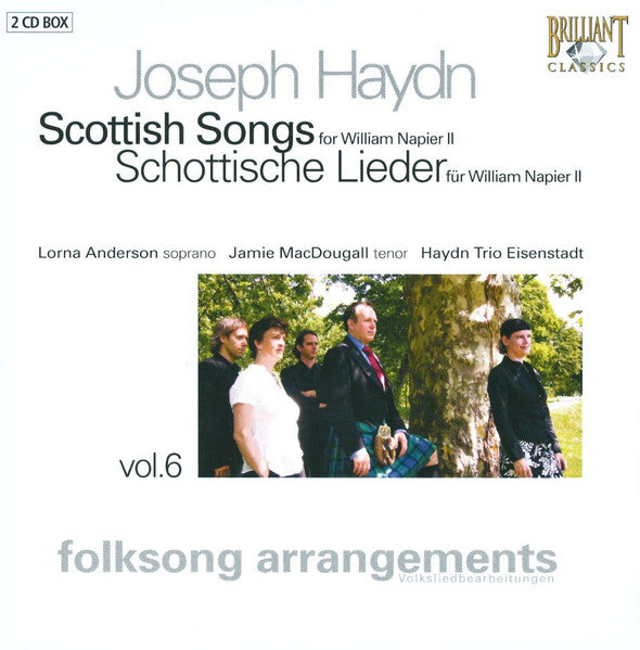 Joseph Haydn / Lorna Anderson, Jamie MacDougall, Haydn Trio Eisenstadt - Scottish Songs For William Napier II - Folksong Arrangements Vol.6  (CD Tweedehands)