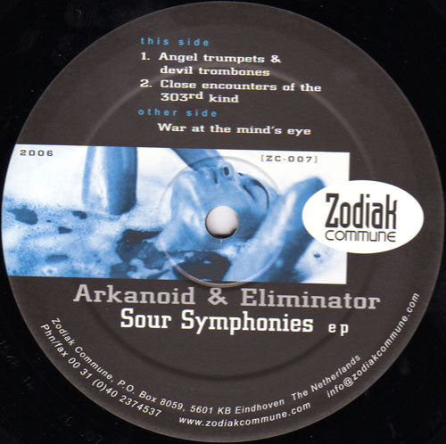 Arkanoid (2) & Eliminator (2) - Sour Symphonies EP (LP Tweedehands)