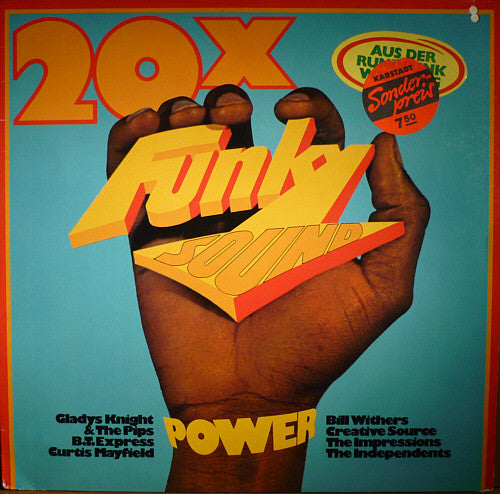 Various - 20x Funky Sound Power (LP Tweedehands) - Discords.nl