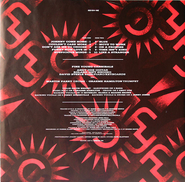 Fine Young Cannibals - Fine Young Cannibals (LP Tweedehands) - Discords.nl