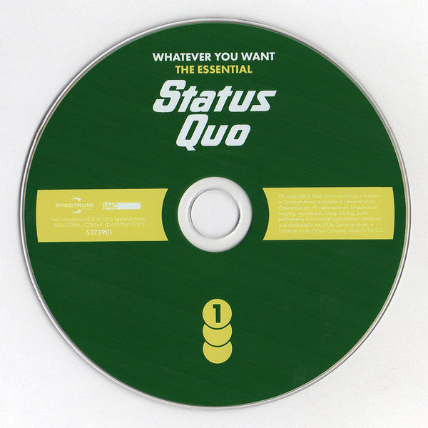 Status Quo - Whatever You Want, The Essential (CD)