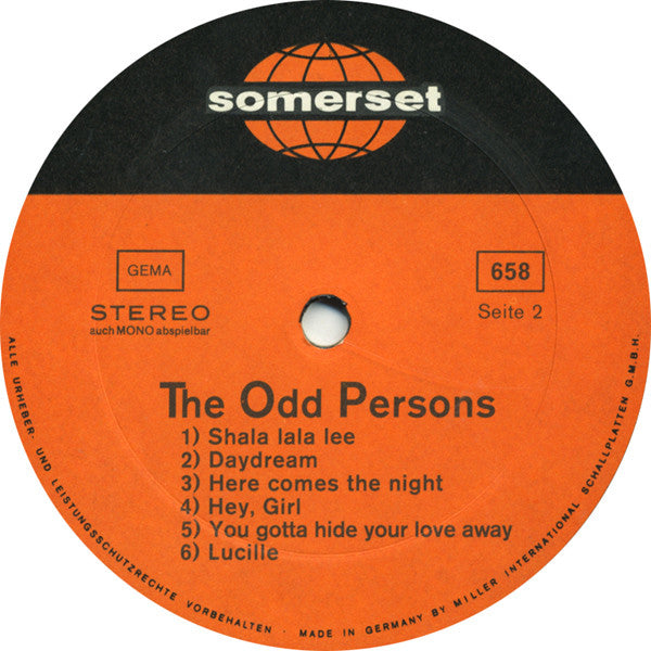 Odd Persons, The - World Beat Hits (LP Tweedehands) - Discords.nl