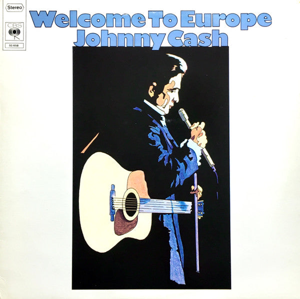 Johnny Cash - Welcome To Europe (LP Tweedehands)