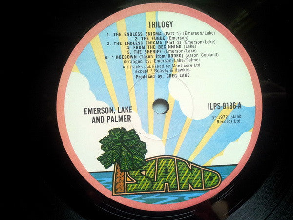 Emerson, Lake & Palmer - Trilogy (LP Tweedehands)