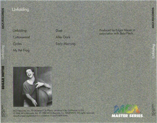 Edgar Meyer - Unfolding (CD Tweedehands)