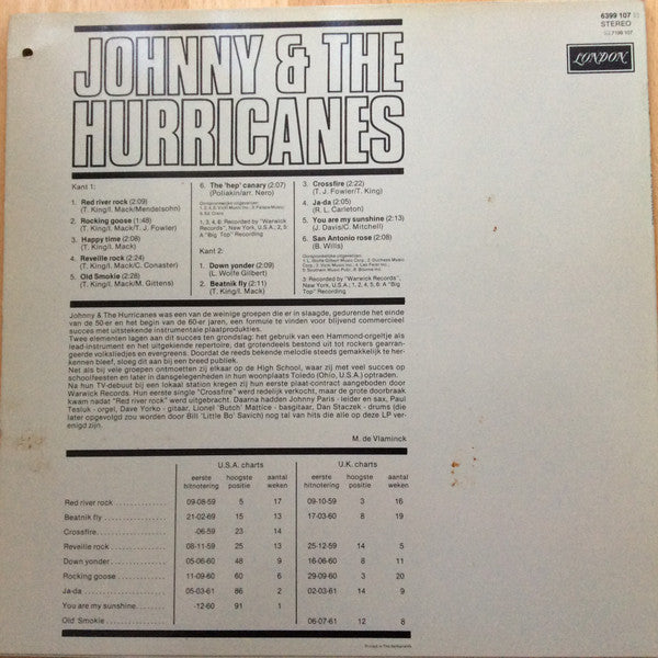 Johnny And The Hurricanes - Johnny & The Hurricanes (LP Tweedehands)