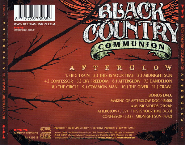 Black Country Communion - Afterglow (CD)