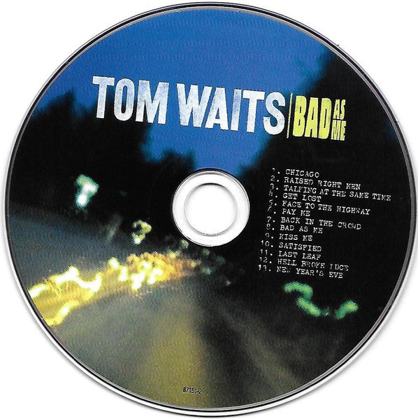 Tom Waits - Bad As Me (CD Tweedehands)