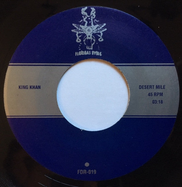 King Khan / Jacuzzi Boys (2) - Desert Mile / A Strange Hand (7-inch Tweedehands) - Discords.nl