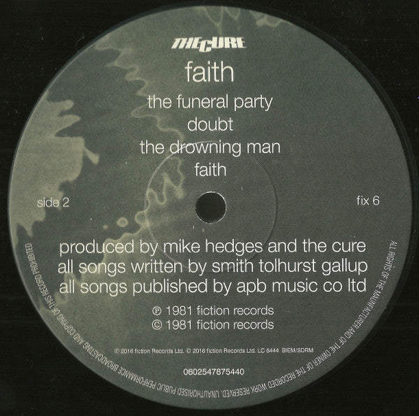 Cure, The - Faith (180gr. Vinyl + Download LP) - Discords.nl