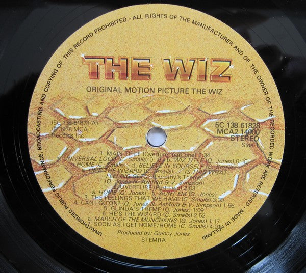 Various - The Wiz (Original Motion Picture Soundtrack) (LP Tweedehands)