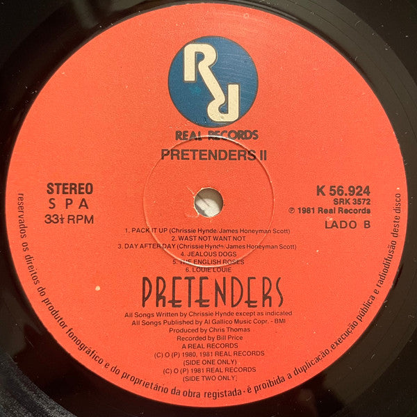 Pretenders, The - Pretenders II (LP Tweedehands)