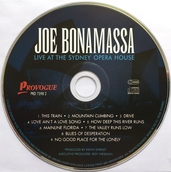 Joe Bonamassa - Live At The Sydney Opera House (CD)