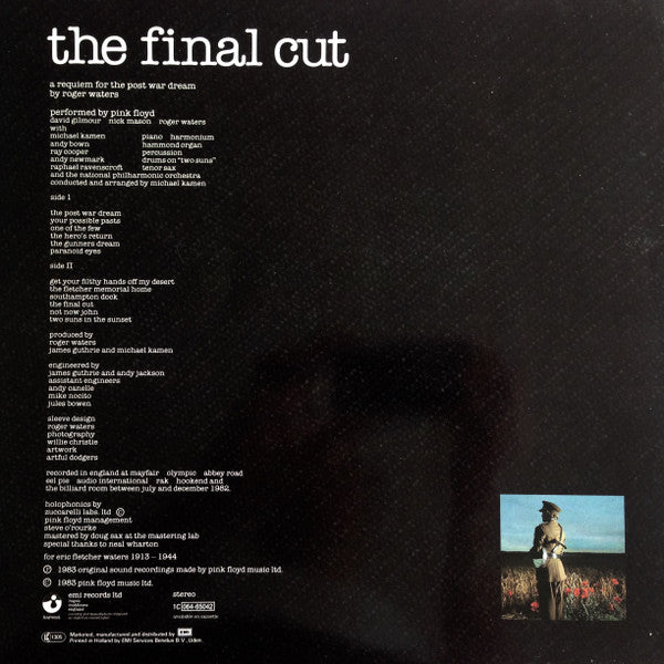 Pink Floyd - The Final Cut (LP Tweedehands) - Discords.nl