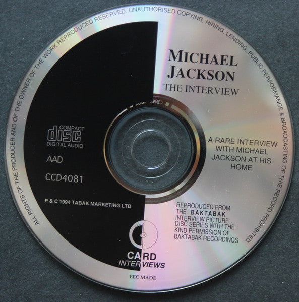 Michael Jackson - The Interview (CD) - Discords.nl