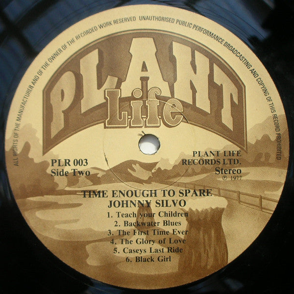 Johnny Silvo - Time Enough To Spare (LP Tweedehands)