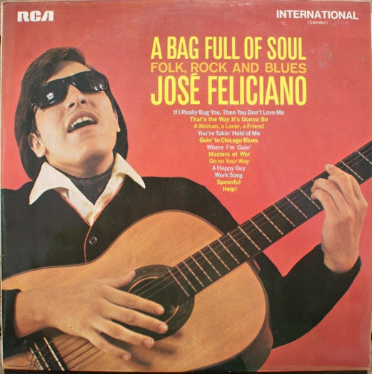 José Feliciano - A Bag Full Of Soul (Folk, Rock And Blues) (LP Tweedehands)