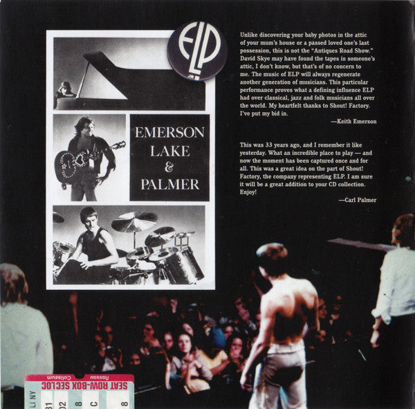 Emerson, Lake & Palmer - Live At Nassau Coliseum '78 (CD Tweedehands)