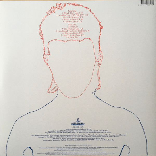 David Bowie - Aladdin Sane (50th Anniversary Edition / Picture Disc LP) - Discords.nl