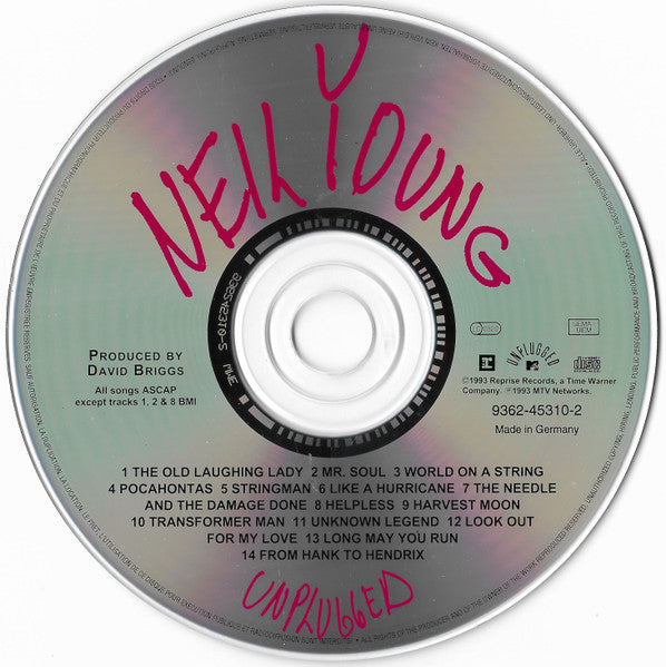 Neil Young - Unplugged (CD Tweedehands)