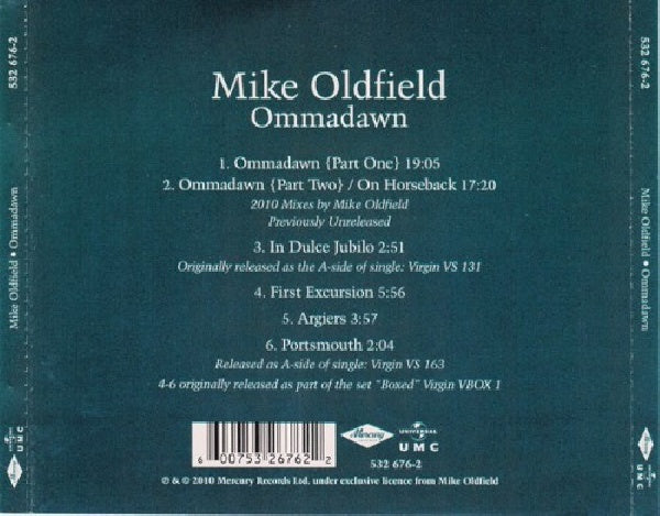 Mike Oldfield - Ommadawn (CD) - Discords.nl