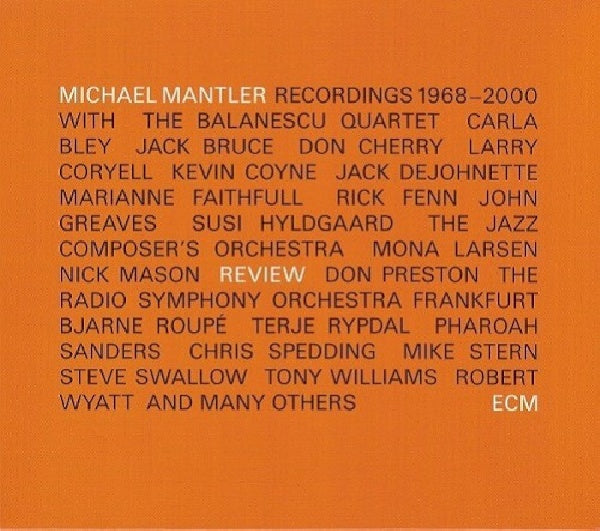 Michael Mantler - Review 1968-2000 (CD) - Discords.nl