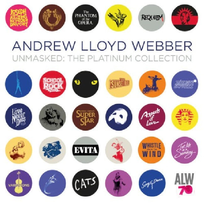 Andrew Lloyd Webber - Unmasked: the platinum collection (CD) - Discords.nl