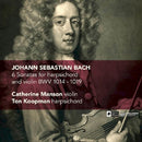 Catherine Manson /ton Koopman - 6 sonatas for harpsichord & violin bwv 1014-1019 (CD) - Discords.nl