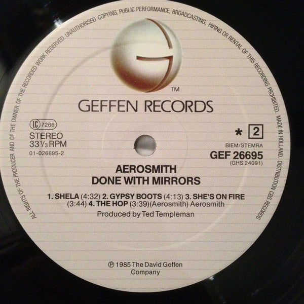 Aerosmith - Done With Mirrors (LP Tweedehands)