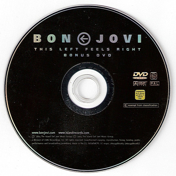 Bon Jovi - This Left Feels Right (CD)