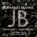 Julian Bliss - Brahms: clarinet sonatas op.120/4 ernste gesange op.121 (CD) - Discords.nl