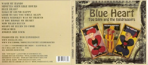 Too Slim & Taildraggers - Blue heart (CD) - Discords.nl