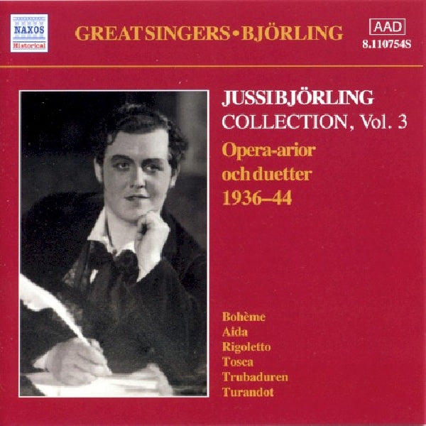 Bjorling-jussi - Jussi bjorling:collection.vo.3 (CD) - Discords.nl