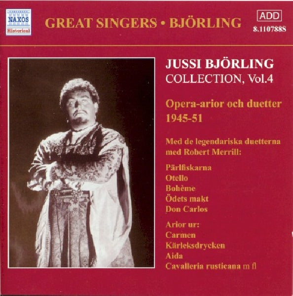 Bjorling-jussi - Bjorling ju.: collection vol.4 (CD) - Discords.nl