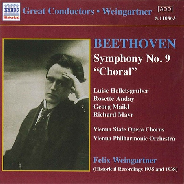 Weingartner-felix/wso/wpo - Weingartner: beeth.-sym.9 (CD) - Discords.nl