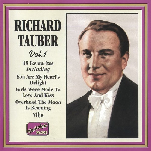 Tauber-richard - Richard tauber: favourites v.1 (CD) - Discords.nl
