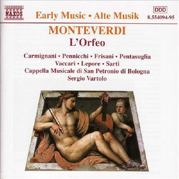 C. Monteverdi - Orfeo (CD) - Discords.nl
